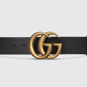 Gucci 2015 Re-Edition Wide Leather Belt